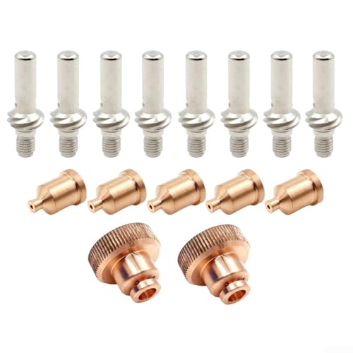 22 Stück Plasmaschneider-Verbrauchsmaterialien KP28458 KP28451 1 7 mm Plasmaschneidspitzen KP28453 für LC105 kompatibel mit Tomahawk 1538 Taschenlampen-Ersatz-Set 22 Stück Plasmaschneider-Verbrauchsmaterialien KP28458 KP28451 1 7 mm Plasmaschneidspitzen KP28453 für LC105 kompatibel mit Tomahawk 1538 Taschenlampen-Ersatz-Set von JGmotorfi