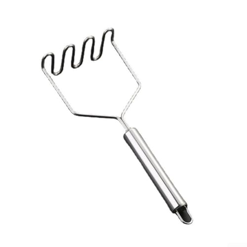 304 Edelstahl-Stampfer für Kartoffeln und Obst, für Küche und Zubereitung von Lebensmitteln (A+C) von JGmotorfi