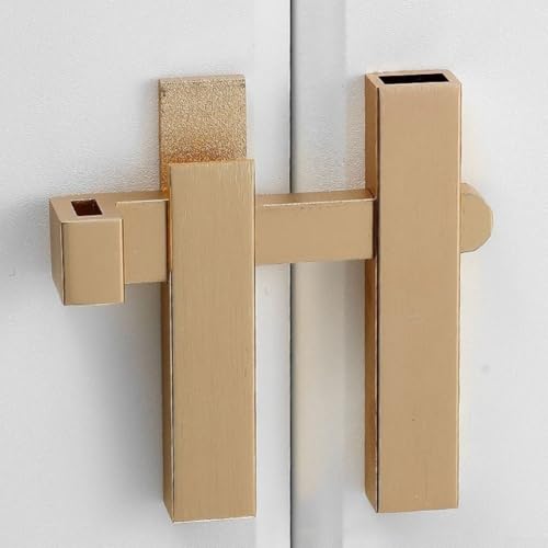 Effizientes 180-Grad-Türschloss aus Aluminiumlegierung für Schrank- und Torsicherheitslösungen (schwarze Stanzlöcher) von JGmotorfi