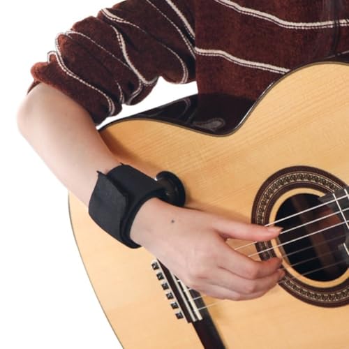 Für Handgelenk-Haltungstrainer für Gitarrenspieler mit verstellbarer Höhe, ergonomischer Unterstützung und Saugnapfhalterung für stabile Handpositionierung von JGmotorfi