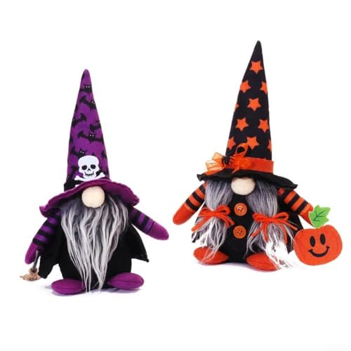 Halloween Zwerg Puppen Set für festliche Heim- und Partydekoration, geeignet für die Präsentation auf Tischen, Schränken und anderen Oberflächen Halloween Zwerg Puppen Set für festliche Heim- und Partydekoration, geeignet für die Präsentation auf Tischen, Schränken und anderen Oberflächen von JGmotorfi