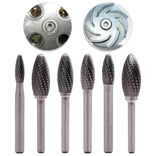 Hartmetall-Rotationsfeile für schnelles Schneiden von Holz und Metall (10 mm) von JGmotorfi