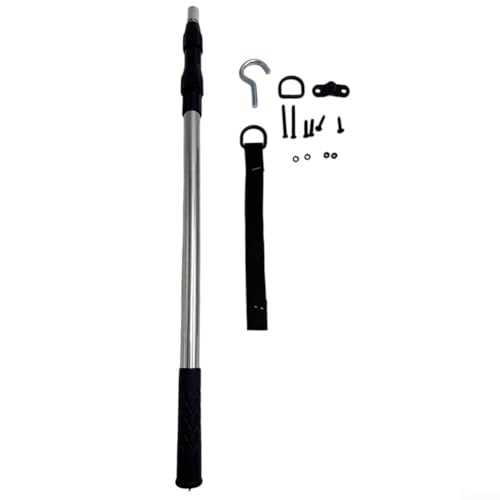 JGmotorfi Edelstahl-Verlängerungsstange für Dachboden-Pulldown-System bietet verstellbare Länge und verbesserte Tragfähigkeit für Dachboden und Garagentor von JGmotorfi