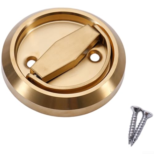 JGmotorfi Eingelassener Zuggriff Türschloss mit Kugelschloss aus 304 Edelstahl für verdeckte Montage (G) von JGmotorfi