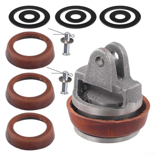 JGmotorfi Handpumpe Kolben Ersatzset Typ 75 mit Rindslederdichtungen Gummidichtungen Wartungsset für Gartenbrunnen von JGmotorfi