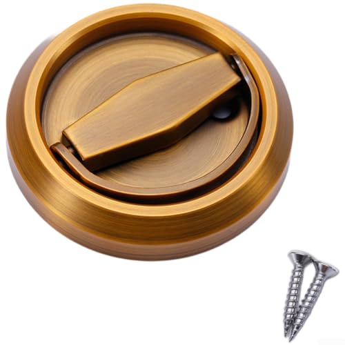 JGmotorfi Versenkter Zuggriff Türschloss mit Kugelschloss, hergestellt aus 304 Edelstahl für verdeckte Installation (F) von JGmotorfi