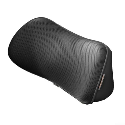 Komfortables Auto-Kissen mit Lendenwirbelstütze und rutschfestem Rückenpolster, um die richtige Haltung für lange Stunden zu erhalten (schwarz) von JGmotorfi
