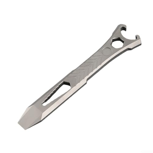 Leichtes Brecheisen Multi-Tool mit Schraubendreher und Flaschenöffner für den täglichen Gebrauch (Stonewash) von JGmotorfi