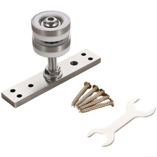 Lenkrollen, zusammenklappbar, für schwere Lasten, aus Edelstahl mit verstellbarer Höhe und leisem Gleiten (weniger als 50 kg) von JGmotorfi