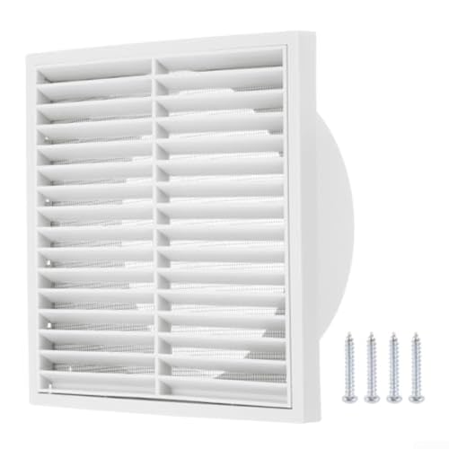 Lüftungsabdeckung mit 8 Lamellen und Edelstahl-Mesh-Bildschirm, bietet Luftstromoptimierung und Feuchtigkeitsschutz, hergestellt aus langlebigem ABS-Kunststoff Lüftungsabdeckung mit 8 Lamellen und Edelstahl-Mesh-Bildschirm, bietet Luftstromoptimierung und Feuchtigkeitsschutz, hergestellt aus langlebigem ABS-Kunststoff von JGmotorfi