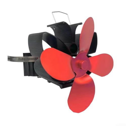 Magnetischer Wandventilator mit 4 Flügeln, zum Aufhängen, platzsparendes Design für Holzbrenner Magnetischer Wandventilator mit 4 Flügeln, zum Aufhängen, platzsparendes Design für Holzbrenner von JGmotorfi