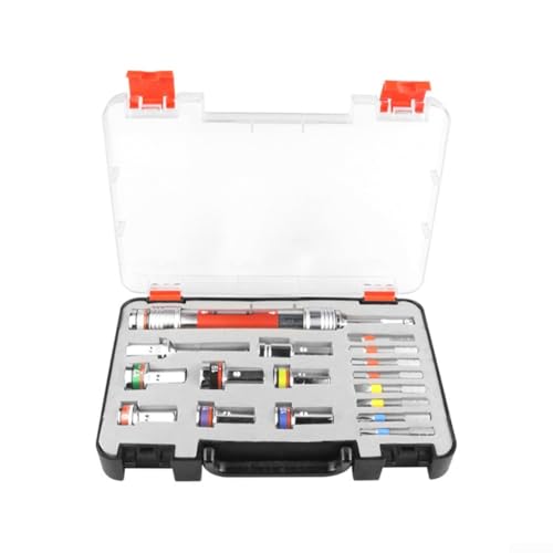 Mehrzweck-Steckschlüssel-Set aus legiertem Stahl für Wandschrank- und Möbelinstallation mit ergonomischem Bohrdesign und für effiziente Schnellwechselfunktion von JGmotorfi