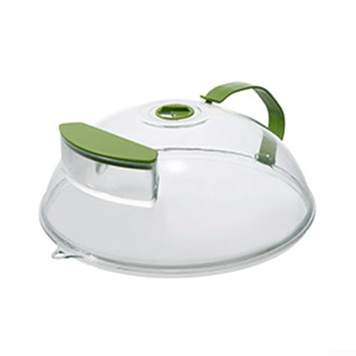 Mikrowellen-Heizabdeckung, entworfen, um hoher Hitze zu widerstehen, Ölspritzer zu verhindern, mit verstellbarem Belüftungsloch, Wasserspeicher für gleichmäßiges Erhitzen und Cool-Touch-Griff für Mikrowellen-Heizabdeckung, entworfen, um hoher Hitze zu widerstehen, Ölspritzer zu verhindern, mit verstellbarem Belüftungsloch, Wasserspeicher für gleichmäßiges Erhitzen und Cool-Touch-Griff für von JGmotorfi