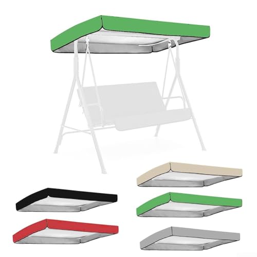 Outdoor Swing Canopy Replacement, Weather Resistant Cover for Garden Furniture (g) von JGmotorfi