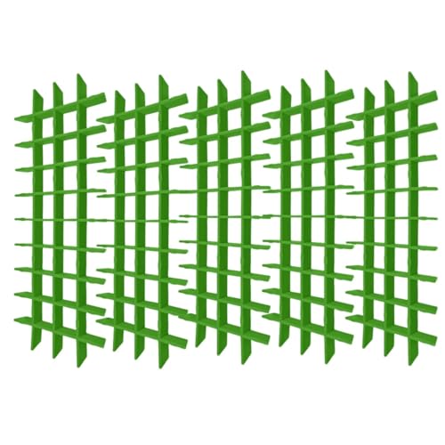 Silikon-Trennwände für die Ernte des rechten Gefriertrockners, 5 Sets zum Anpassen von Tablett-Fächern für verbesserte Lebensmittelorganisation und Trocknungseffizienz (dunkelgrün) von JGmotorfi