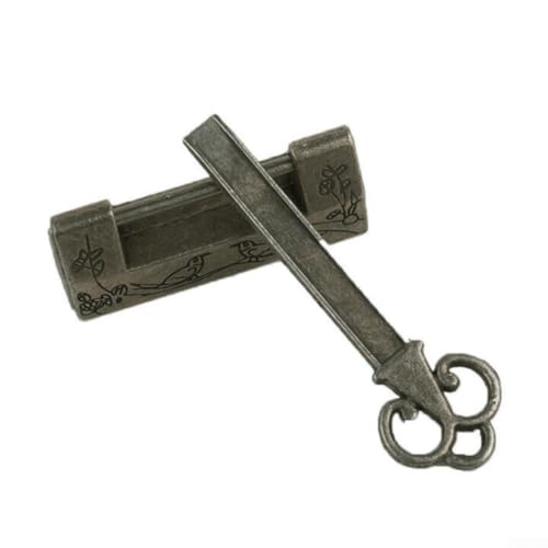 Vorhängeschloss aus Messing im Vintage-Stil, mit alten Schlüsseln, 2 Stück, für Schmuckschatullen, Handtaschen, kleines Gepäck und winziges Basteltagebuch Vorhängeschloss aus Messing im Vintage-Stil, mit alten Schlüsseln, 2 Stück, für Schmuckschatullen, Handtaschen, kleines Gepäck und winziges Basteltagebuch von JGmotorfi