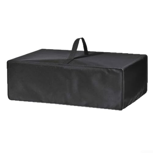 Wasserdichte Abdeckung für Indoor-Grillöfen aus 210D Oxford-Gewebe, staubdichtes Design mit doppelter PU-Beschichtung innen und Adapteröffnung für einfachen Zugriff von JGmotorfi