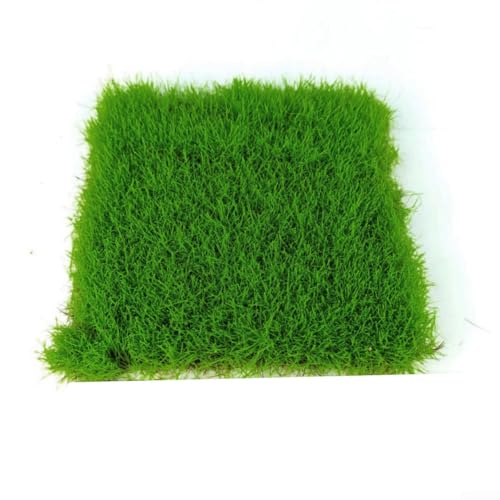 Wasserdichte Miniatur-Grasmatten für Feengarten und Puppenhaus-Dekoration, Kunststoffkonstruktion und sonnenbeständig, für kreative DIY-Projekte (GreenA) von JGmotorfi
