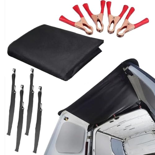 Wohnmobil-Markisenabdeckung für Hecktür, Sonnenschutz und Regenschutz, aus langlebigem, wasserdichtem 600D-Oxford-Gewebe, geeignet für Wohnmobile (Mini-Größe) von JGmotorfi