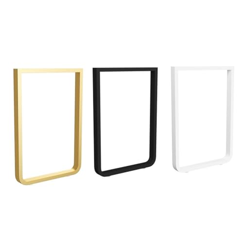 JHAISMAO Set Von 1 Schmiedeeisen Tischbeine, 28,5" Modern Industriell Esstisch Beine Schwerlast Metall Möbel Beine, Für Couchtisch Büroschreibtisch(Size:55x72.5cm,Color:weiß) von JHAISMAO