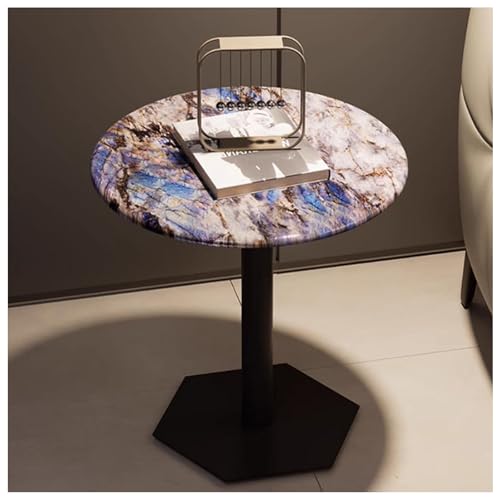 Seitentisch, Stabil Und Raumsparende Design, Moderner Stil Jade Desktop Für Zuhause, Büro, Nachtschreibtisch, Nachtisch, Sofa End Desk, Kleiner Couchtisch Für Wohnzimmer Oder Schlafzimme(Size:50x50cm) von JHAISMAO