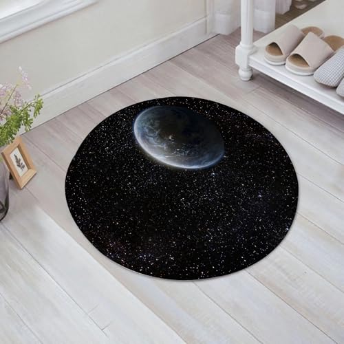 JHAOUNUK Schnell trocknende Badezimmermatte, saugfähige Bodenmatte für Zuhause, rutschfeste Gummi-Unterseite, leicht zu reinigen, Badezimmer-Duschmatte, Panoramablick auf die Galaxie des Planeten Erde JHAOUNUK Schnell trocknende Badezimmermatte, saugfähige Bodenmatte für Zuhause, rutschfeste Gummi-Unterseite, leicht zu reinigen, Badezimmer-Duschmatte, Panoramablick auf die Galaxie des Planeten Erde von JHAOUNUK