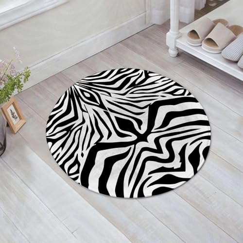 JHAOUNUK Schnell trocknende Badezimmermatte, saugfähige Bodenmatte für Zuhause, rutschfeste Gummi-Unterseite, leicht zu reinigen, Badezimmer-Duschmatte, Tierfell-Muster, Tierfell, 61 x 61 cm JHAOUNUK Schnell trocknende Badezimmermatte, saugfähige Bodenmatte für Zuhause, rutschfeste Gummi-Unterseite, leicht zu reinigen, Badezimmer-Duschmatte, Tierfell-Muster, Tierfell, 61 x 61 cm von JHAOUNUK