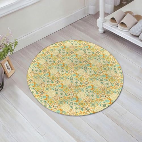 JHAOUNUK Weich Badezimmerteppich 60x60cm,Schräges, farbenfrohes, nahtloses Ornament für Design und Hintergründe,rutschfest waschbar Badematte Flauschige Badteppich Saugfähig Badvorleger Duschvorleger JHAOUNUK Weich Badezimmerteppich 60x60cm,Schräges, farbenfrohes, nahtloses Ornament für Design und Hintergründe,rutschfest waschbar Badematte Flauschige Badteppich Saugfähig Badvorleger Duschvorleger von JHAOUNUK