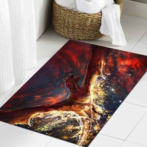 JHAOUNUK Weich Badezimmerteppich 60x90cm,perfektes Anime-Bild zur Verwendung als Hintergrundbild,rutschfest waschbar Badematte Flauschige Badteppich Saugfähig Badvorleger Duschvorleger JHAOUNUK Weich Badezimmerteppich 60x90cm,perfektes Anime-Bild zur Verwendung als Hintergrundbild,rutschfest waschbar Badematte Flauschige Badteppich Saugfähig Badvorleger Duschvorleger von JHAOUNUK