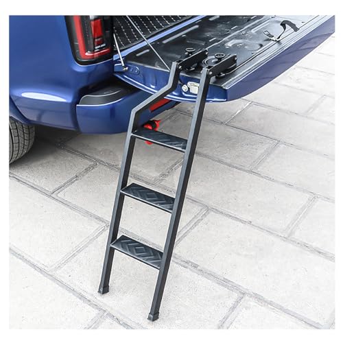 JHCHAN 360° Heckklappenleiter Klappleiter für Ford Ranger Toyota Hilux Mitsubishi L200 Triton Nissan NAVARA Isuzu D-MAX 2010-2022 General Heckklappenleiter mit Mehreren Positionen JHCHAN 360° Heckklappenleiter Klappleiter für Ford Ranger Toyota Hilux Mitsubishi L200 Triton Nissan NAVARA Isuzu D-MAX 2010-2022 General Heckklappenleiter mit Mehreren Positionen von JHCHAN
