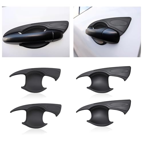 JHCHAN Autotürgriff Einsatz Schüsselabdeckung Griff Cup Guard für Toyota Hilux 2015-2025 Hilux AN110 AN120 AN130 Revo Invincible Invincible X GR Sport Rocco ABS Mattschwarz JHCHAN Autotürgriff Einsatz Schüsselabdeckung Griff Cup Guard für Toyota Hilux 2015-2025 Hilux AN110 AN120 AN130 Revo Invincible Invincible X GR Sport Rocco ABS Mattschwarz von JHCHAN