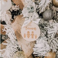 Personalisierte Familien Ornament - Weihnachtsornamente von JHCreativeCo