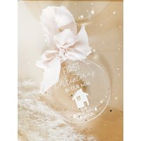 Personalisierte New Home Ornament - Neue Haus Weihnachtsverzierungen Benutzerdefinierte Erste 2021 von JHCreativeCo