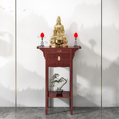 Altartisch aus Holz Schrein Altar, Chinesischer Altartisch aus Massivholz for Meditation, zur Entspannung, Wahrsagerei, Anbetung, buddhistischer Wicca-Schrein, Heimdekoration(60*40*100cm/24*16*39.5in) Altartisch aus Holz Schrein Altar, Chinesischer Altartisch aus Massivholz for Meditation, zur Entspannung, Wahrsagerei, Anbetung, buddhistischer Wicca-Schrein, Heimdekoration(60*40*100cm/24*16*39.5in) von JHDXL