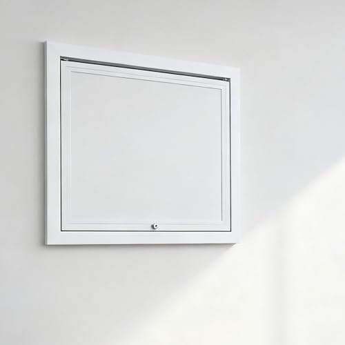 Alu-Rahmen Revisionstür Revision Wartungstür, Zugangstür wartungsklappe Serviceklappe, Revisionstür Revision, Feuchtraumgeeignet Unterputzklappe(30 * 30CM/11.8 * 11.8IN) von JHDXL