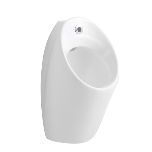 An der Wand montierte Urinale mit Spülung für Männer, Urinal mit automatischem Sensor für Männer, für Bars Badezimmer Hotels Geschäfte öffentliche Toiletten An der Wand montierte Urinale mit Spülung für Männer, Urinal mit automatischem Sensor für Männer, für Bars Badezimmer Hotels Geschäfte öffentliche Toiletten von JHDXL