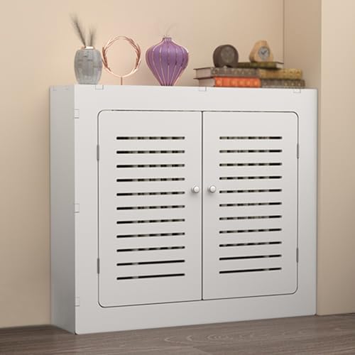 JHDXL Heizkörperverkleidung weiß, Heizungsabdeckung Heizungsverkleidung, Heizungsabdeckung Lüftungsgitter, für Zuhause, Büro Flur Wohnzimmer Schlafzimme(90x90x20cm/35.4x35.4x7.8in) von JHDXL