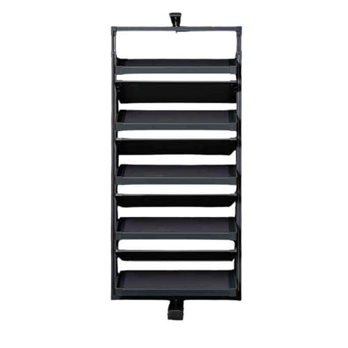 JHDXL 360° Drehbar Hohes Sohlendesign, Runder Schuhständer, Drehbares Schuhschrank, Rundes Karussell Shoe Rack Für Flur, Schuhorganizier, Eckregal von JHDXL