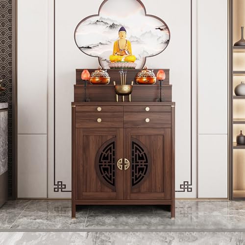JHDXL Altartisch Zur Meditation, Buddhistischer Spiritueller Meditationstisch, Meditation Altar Tisch Mit Schublade, für Gebete, Weissagung, Anbetung(108 * 60 * 127cm/42.5 * 24 * 50in) von JHDXL