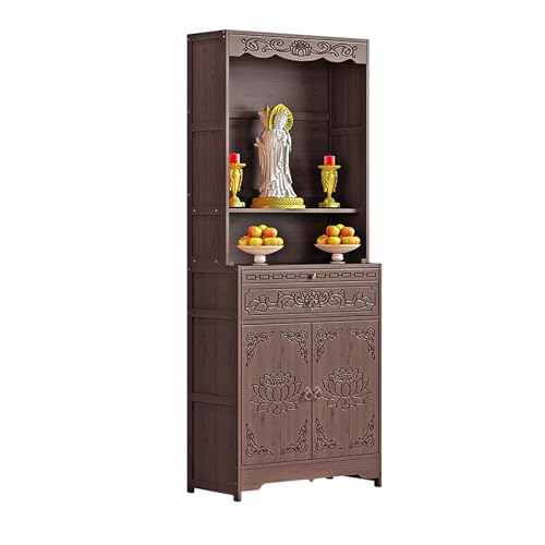 JHDXL Buddhistischer Altartisch, Chinesischer Opfertisch Mit Schranksockel, Entspannender buddhistischer Teetisch für Gebete, Wahrsagerei, Anbetung JHDXL Buddhistischer Altartisch, Chinesischer Opfertisch Mit Schranksockel, Entspannender buddhistischer Teetisch für Gebete, Wahrsagerei, Anbetung von JHDXL
