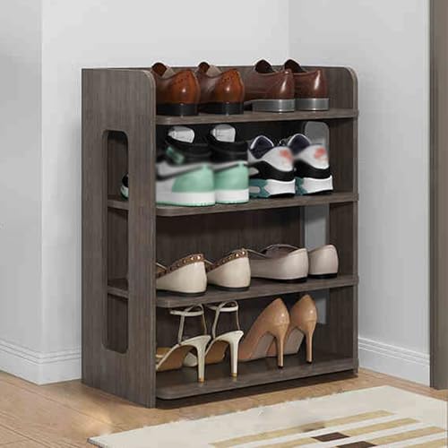 JHDXL Multifunktionale Schuhablage Schmal, Schuhständer Vertikal, Standregal Lagerregal Eckregal Schuhregal, Eckregal, Platzsparendes Regal Für Schuhaufbewahrung(46 * 57.5cm/18.1/22.6in) von JHDXL
