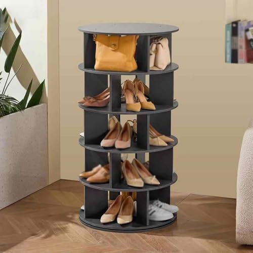 JHDXL Platzsparendes Regal Für Schuhaufbewahrung, Runder Schuhständer, Schuhregal Mit 5 Ebenen, Schlafzimmer Und Eingang, Freistehendes Schuhregal Für Korridore, JHDXL Platzsparendes Regal Für Schuhaufbewahrung, Runder Schuhständer, Schuhregal Mit 5 Ebenen, Schlafzimmer Und Eingang, Freistehendes Schuhregal Für Korridore, von JHDXL