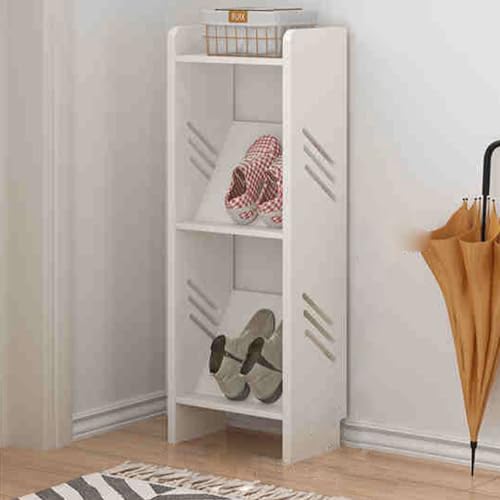 JHDXL Standregal, Schuhablage Aus Holzwerkstoff, Schuhorganizer, Platzsparendes Regal Für Schuhaufbewahrung, Organisation Schuhregal Weiß Für Garderoben Und Eingangsbereiche(25 * 74cm/9.8 * 29.1in) JHDXL Standregal, Schuhablage Aus Holzwerkstoff, Schuhorganizer, Platzsparendes Regal Für Schuhaufbewahrung, Organisation Schuhregal Weiß Für Garderoben Und Eingangsbereiche(25 * 74cm/9.8 * 29.1in) von JHDXL