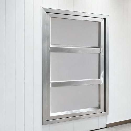 Revisionsklappe Revisionstür, Verstärkte Zugangstür Aus Aluminiumlegierung, Revisionstür for Rohrleitungen, Elektrische Ventile, BrandschutzausrüStung(60 * 60CM/23.6 * 23.6IN) von JHDXL