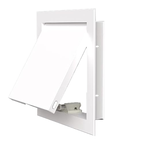 Revisionsklappe mit Magnetsauger, Verstärkte Zugangstür Aus Aluminiumlegierung, Revisionstür for Rohrleitungen, Elektrische Ventile, BrandschutzausrüStung(35 * 35CM/13.7 * 13.7IN) von JHDXL