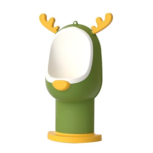Urinal für Stehendes Urinal für Kleinkinder, Hänge-urinal Für Jungen Mit Rotierendem Wasserrad für Töpfchentraining, für Toilette, Kleinkinder, Kindergarten, Zuhause(Green) von JHDXL