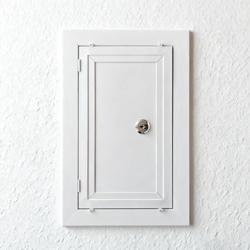 Verstärkte Zugangstür Aus Aluminiumlegierung, for einfache Wartung und Installation, Revisionsklappe for Rohrleitungen, Elektrische Ventile, BrandschutzausrüStung(30 * 50CM/11.8 * 19.6IN) von JHDXL