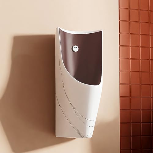 Wandmontiertes Keramik Urinal, Automatisches Sensor Urinal Kommerzielle Pissoir, für öffentliche KTV Gefängnis Bar Hotel Shop, Einfach zu Reinigen Wandmontiertes Keramik Urinal, Automatisches Sensor Urinal Kommerzielle Pissoir, für öffentliche KTV Gefängnis Bar Hotel Shop, Einfach zu Reinigen von JHDXL