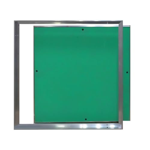 Weiß Revisionsklappe Revision, wartungsklappe trockenbau, Wartungstür Wartung Reinigungsklappe Wartungsöffnung, für Trockenbau, Wasserzähler(48 * 48CM/18.8 * 18.8IN) von JHDXL