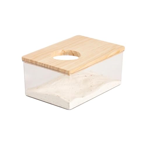 JHIALG Hamster Sandbad Container, Tier Sandbad Box, Acryl Dusche und Graben Raum Streu Hamster Chinchilla Sandkasten Ba Box JHIALG Hamster Sandbad Container, Tier Sandbad Box, Acryl Dusche und Graben Raum Streu Hamster Chinchilla Sandkasten Ba Box von JHIALG